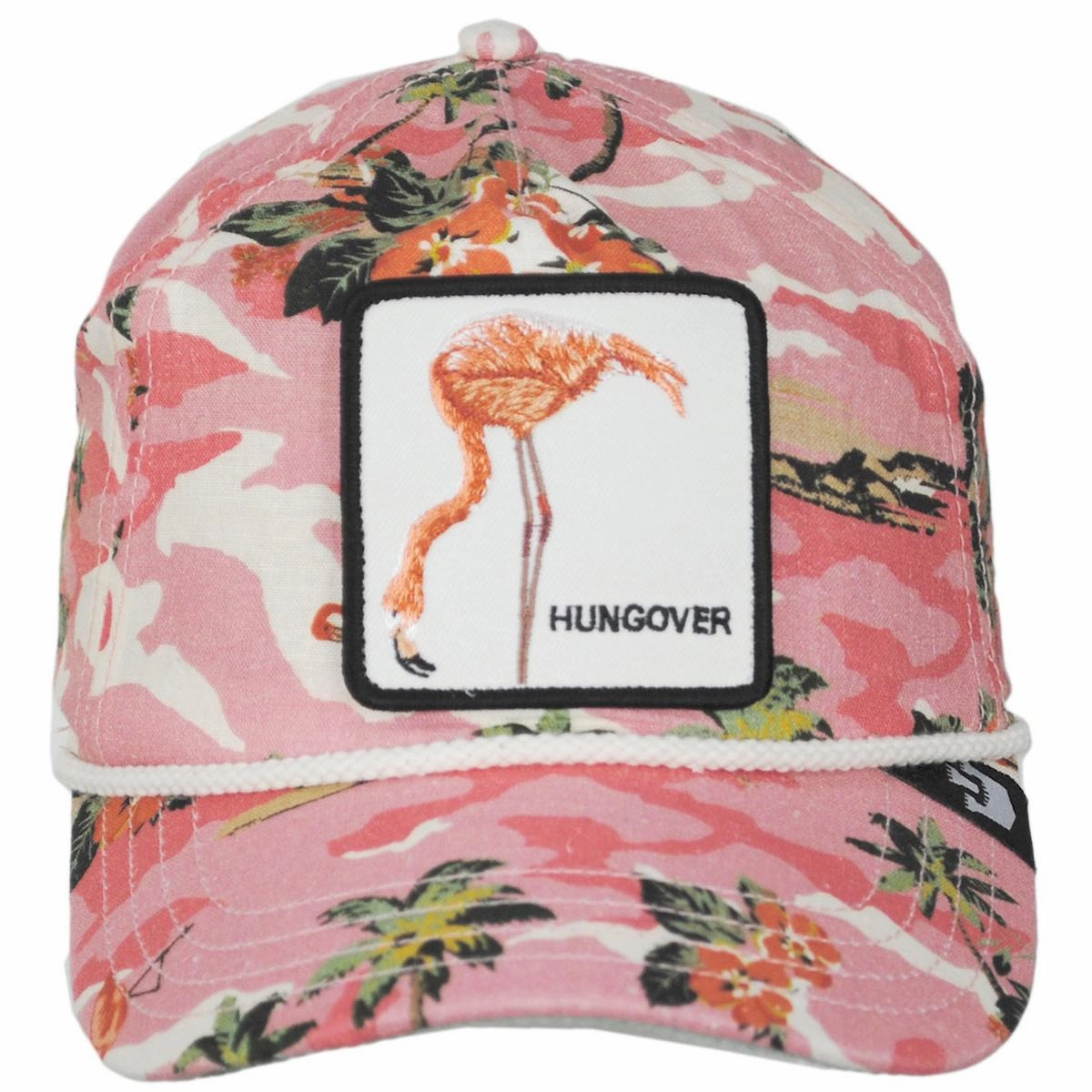 Flamingo Floater Snapback Baseball Cap