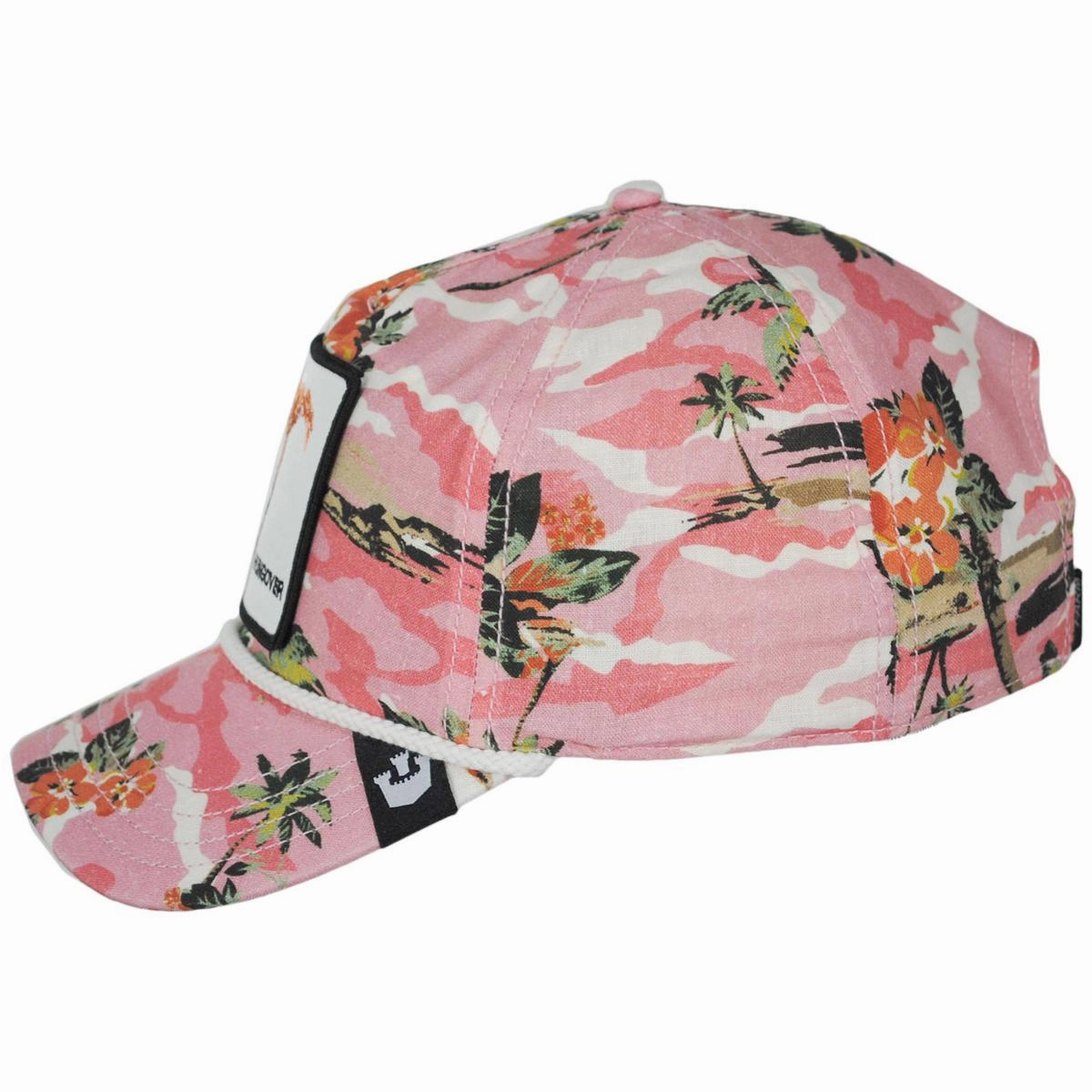 Flamingo Floater Snapback Baseball Cap
