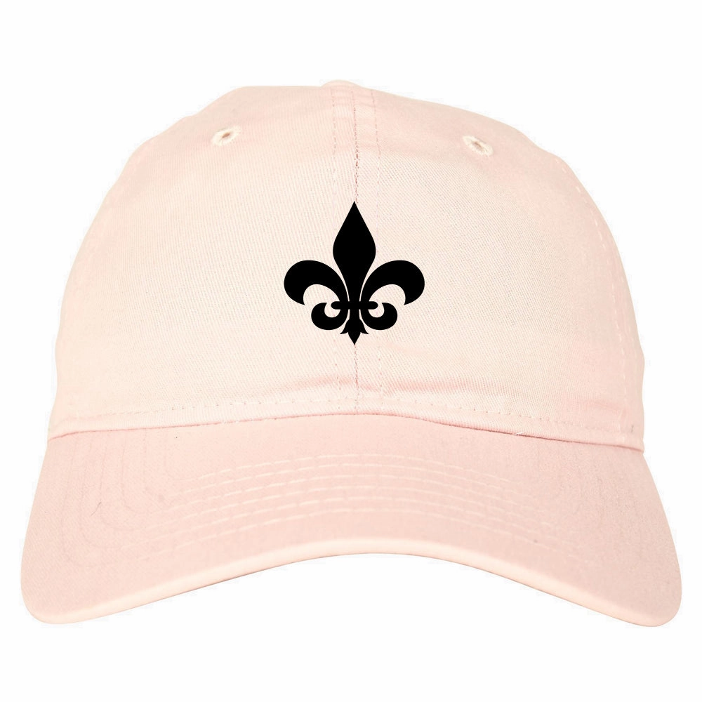 Fleur De Lis Chest Mens Dad Hat Baseball Cap
