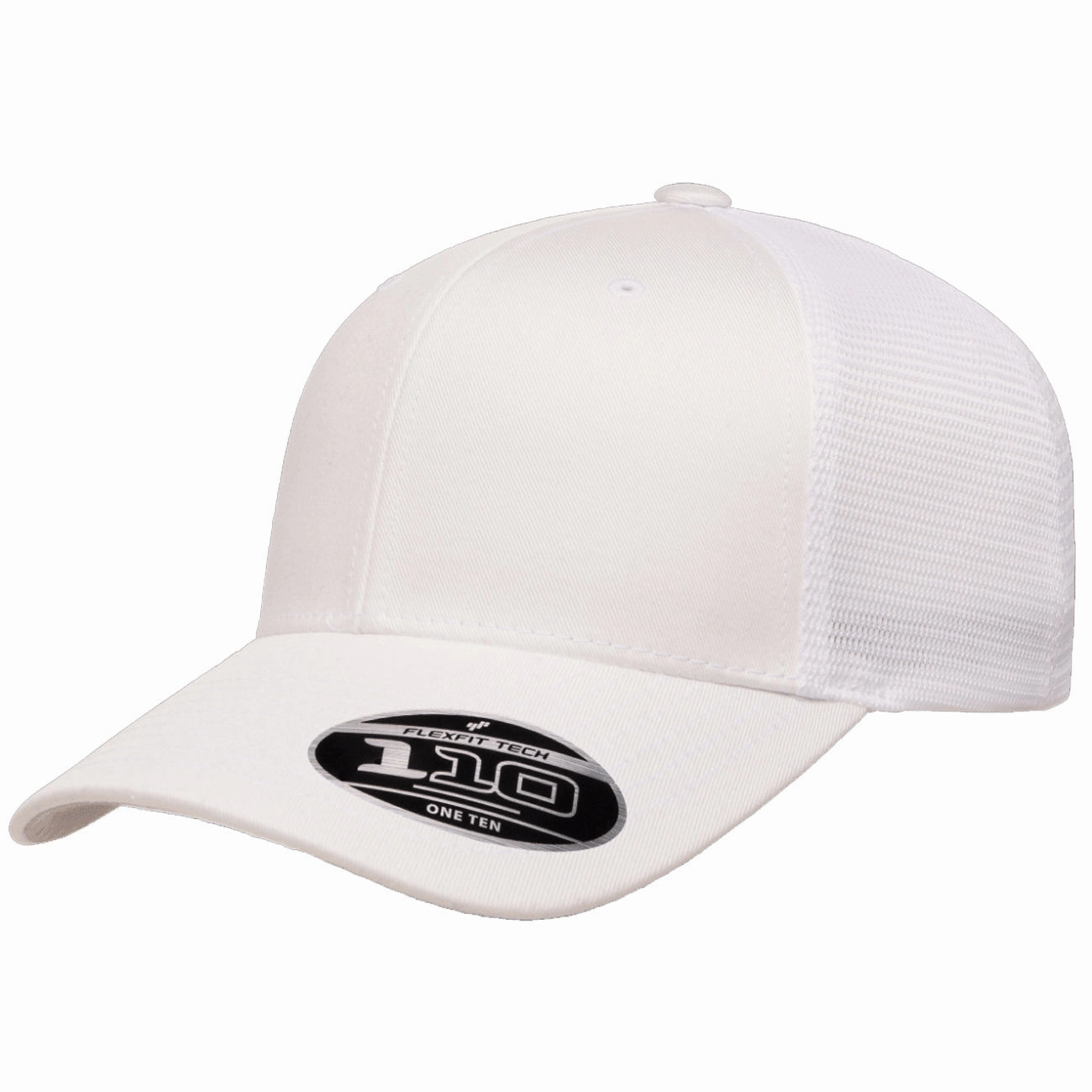 Flexfit 110 Solid Mesh Cap w/ Adjustable Snap