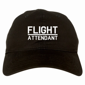 Flight Attendant Stewardess Mens Dad Hat Baseball Cap