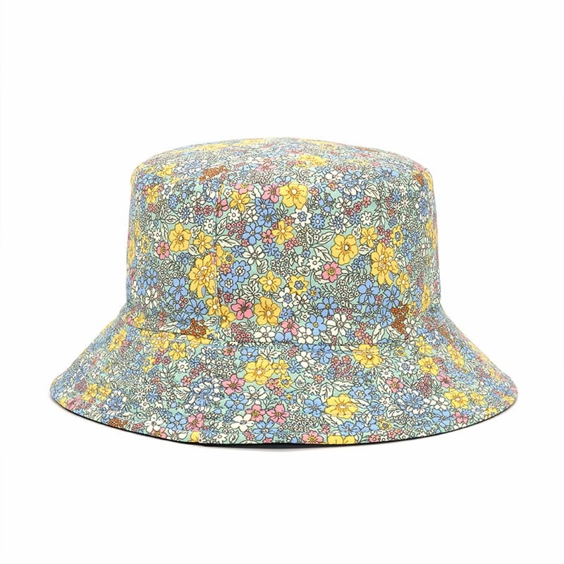 Floral Reversible Bucket Hat