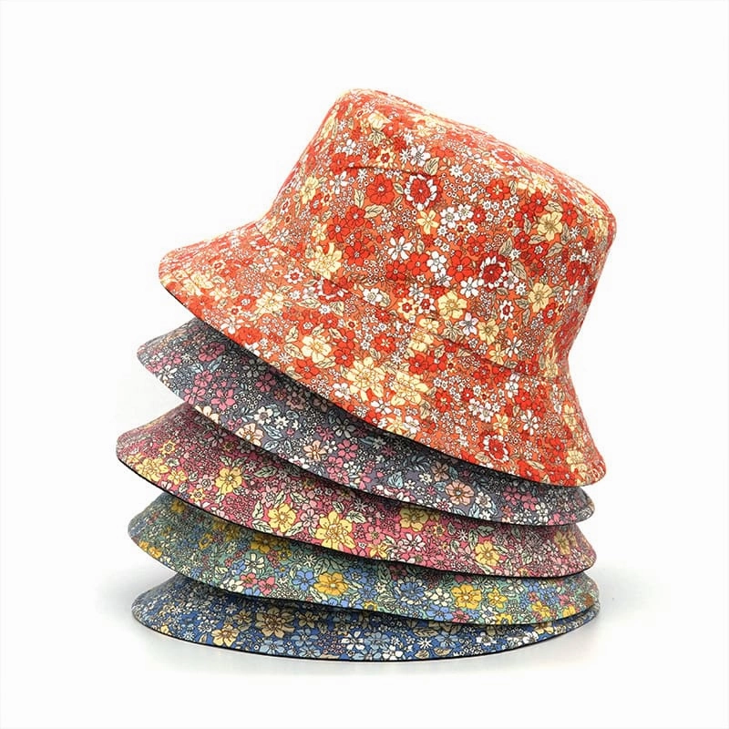 Floral Reversible Bucket Hat