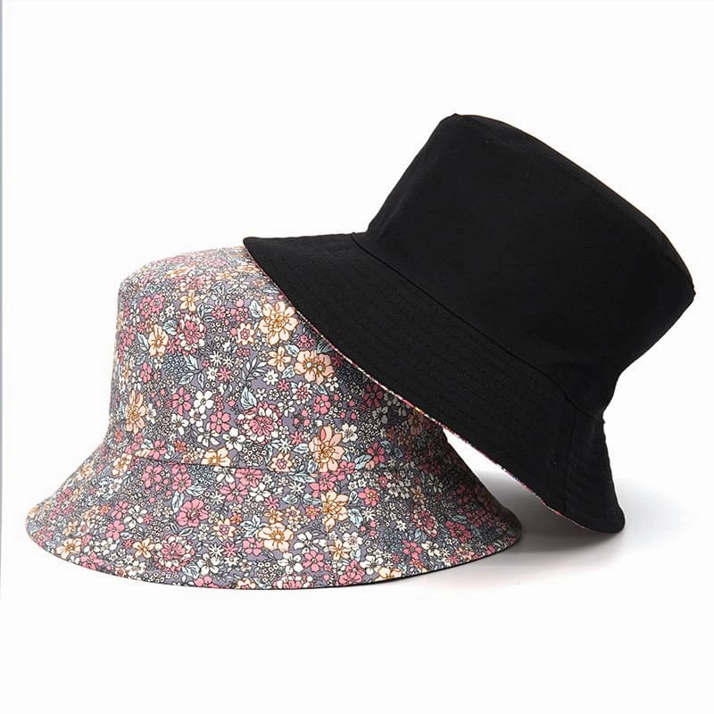 Floral Reversible Bucket Hat