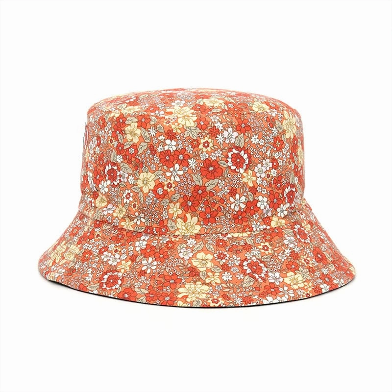 Floral Reversible Bucket Hat