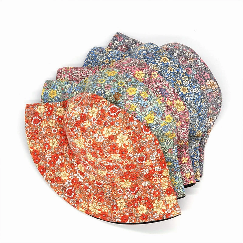 Floral Reversible Bucket Hat