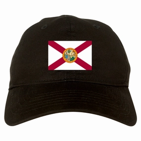 Florida State Flag FL Chest Mens Dad Hat