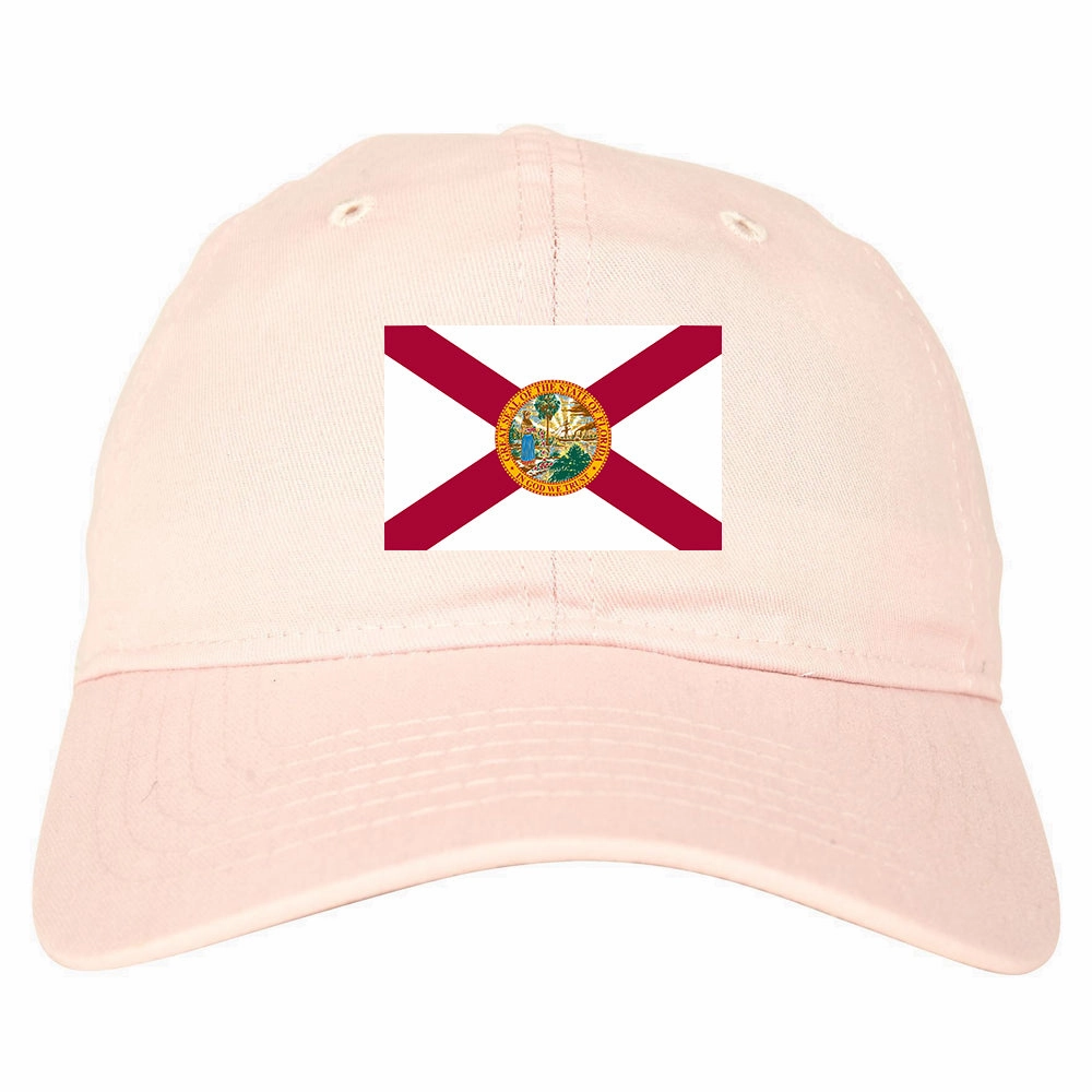 Florida State Flag FL Chest Mens Dad Hat