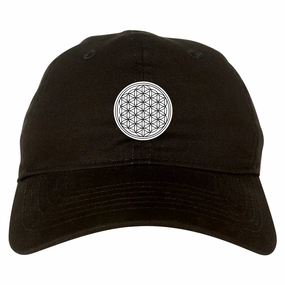 Flower Of Life Chest Mens Dad Hat Baseball Cap