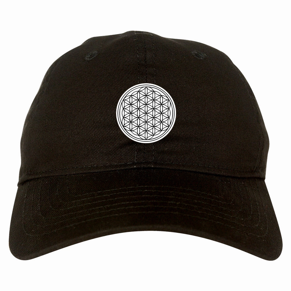 Flower Of Life Chest Mens Dad Hat Baseball Cap