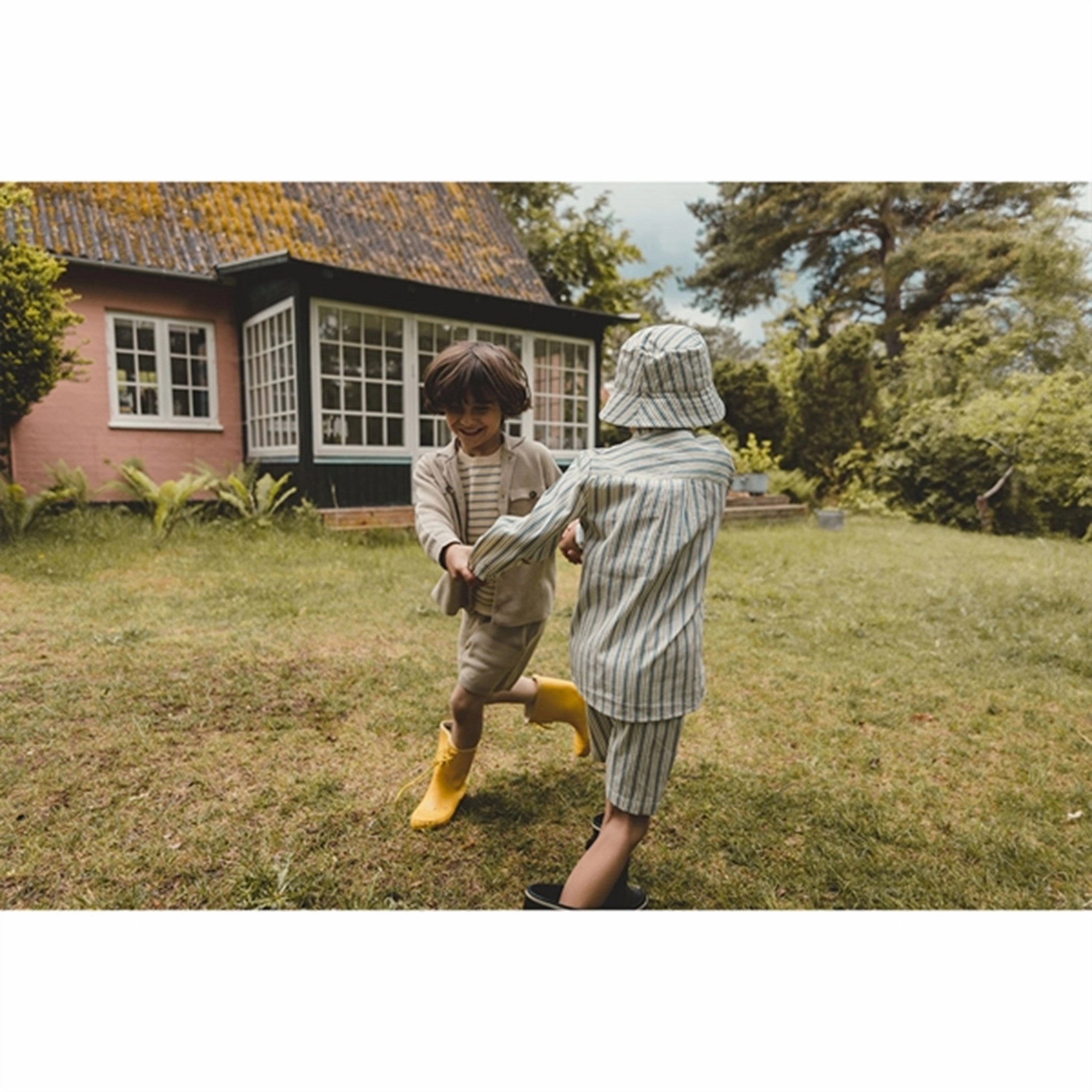 Flss Nori Bucket Hat Misty Stripe