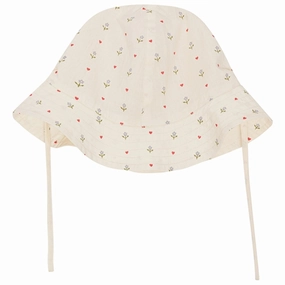 Flss Wilma Sunhat Heart Print