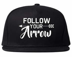 Follow Your Arrow Mens Snapback Hat