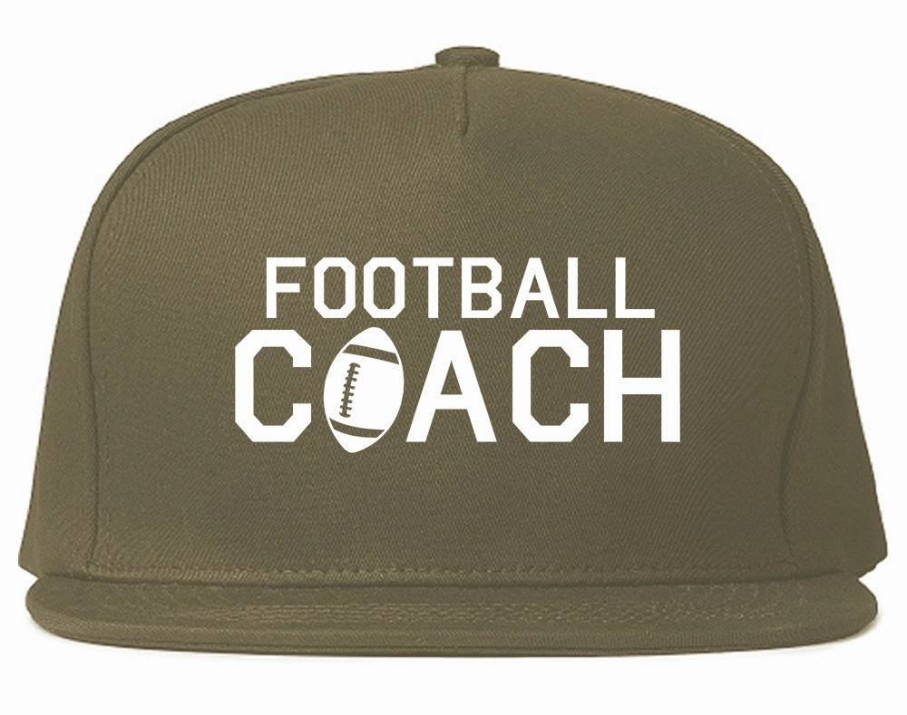 Football Coach Sports Mens Snapback Hat