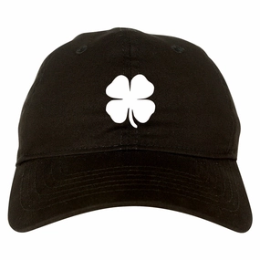 Four Leaf Clover Chest Mens Dad Hat Baseball Cap