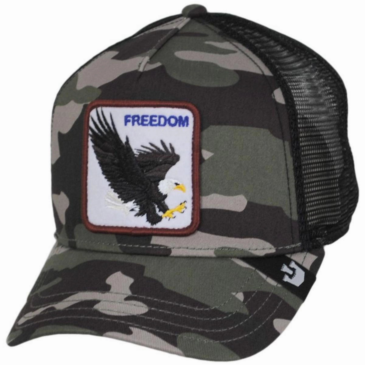 Freedom Mesh Trucker Snapback Baseball Cap