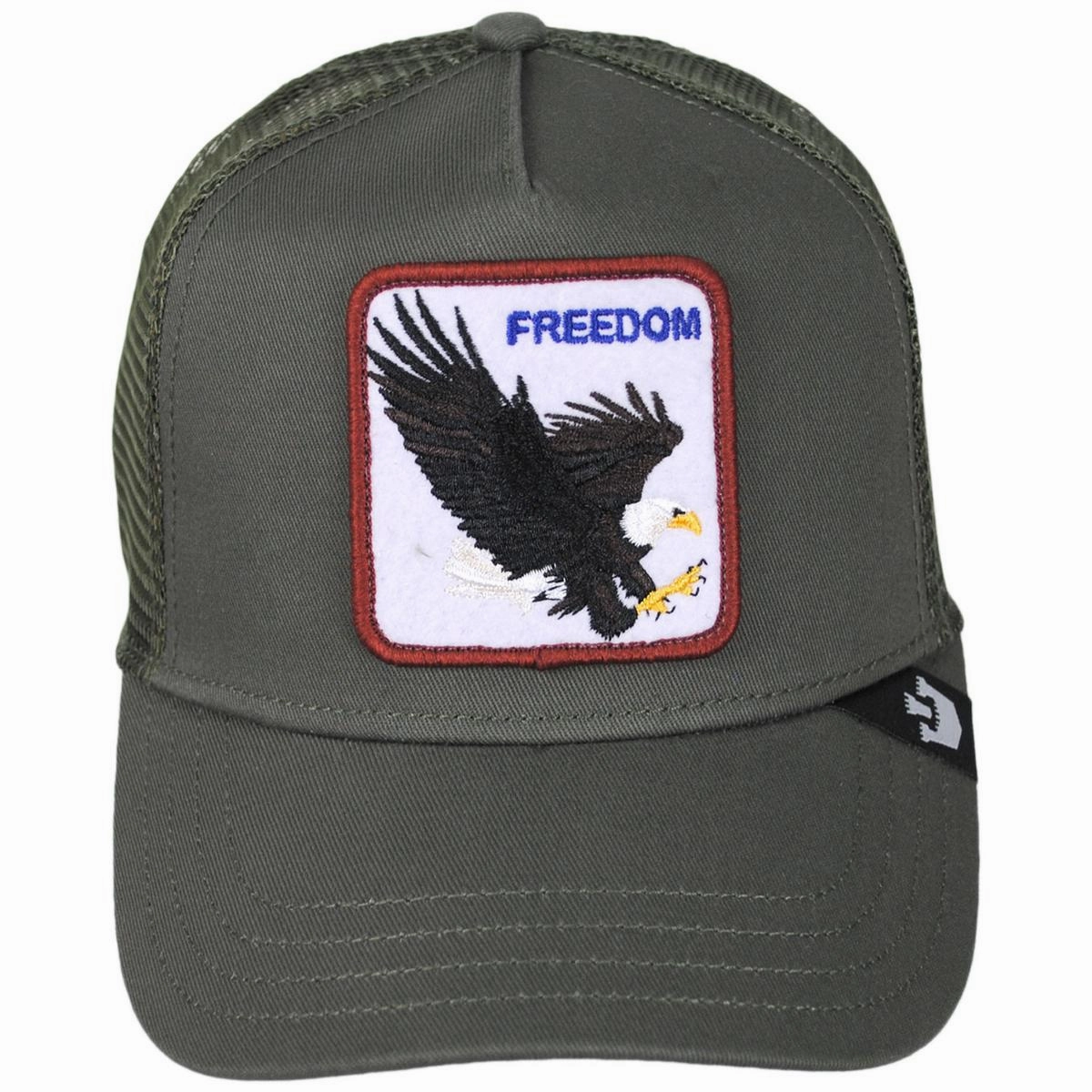 Freedom Mesh Trucker Snapback Baseball Cap