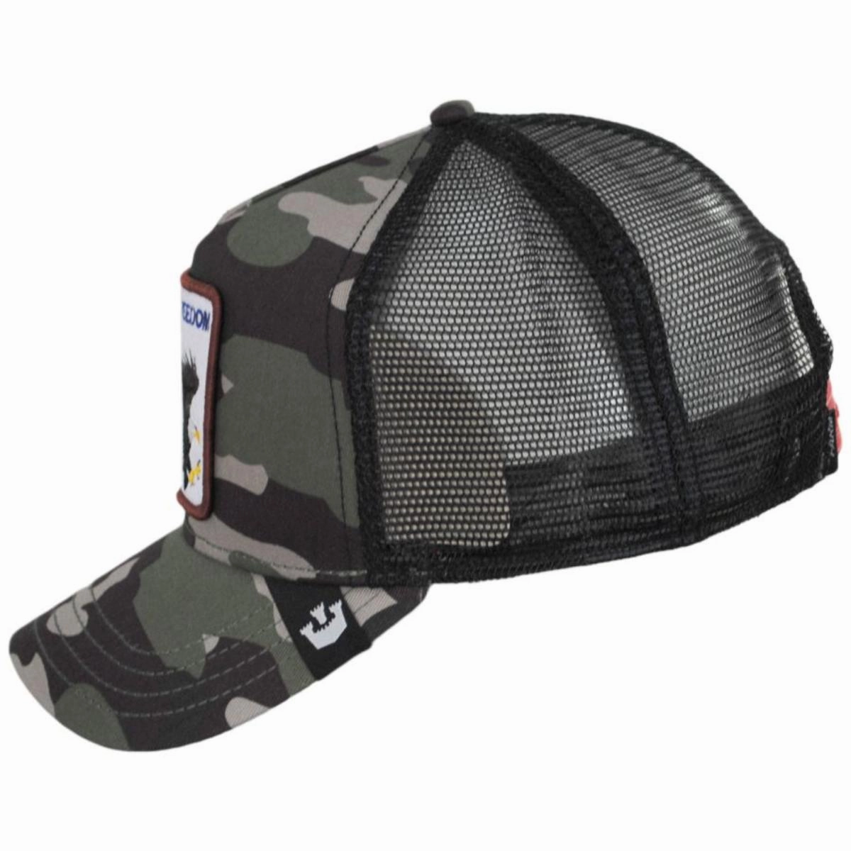 Freedom Mesh Trucker Snapback Baseball Cap