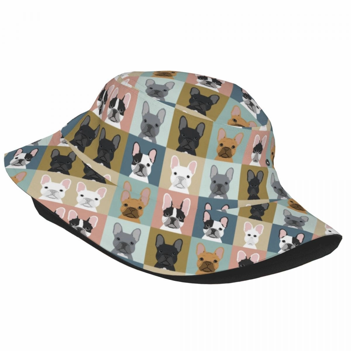 French Bulldog Portraits Bucket Hat