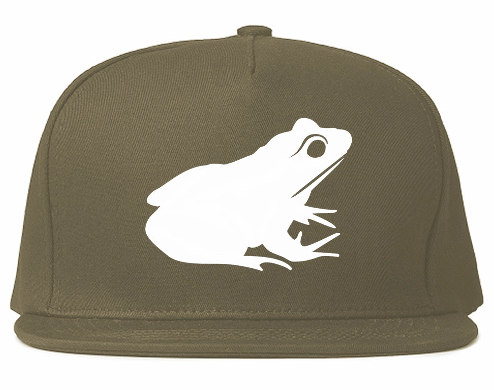 Frog Animal Chest Mens Snapback Hat