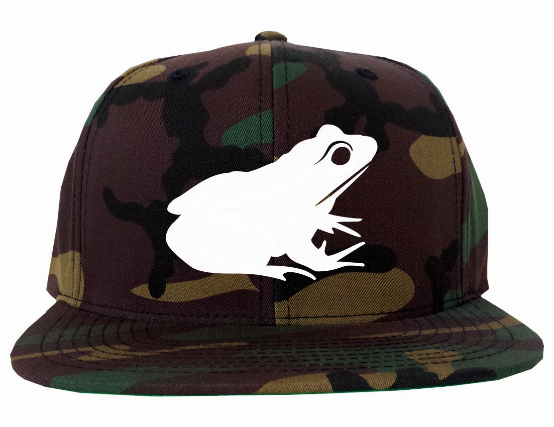 Frog Animal Chest Mens Snapback Hat