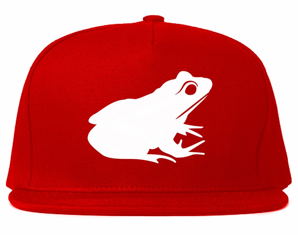 Frog Animal Chest Mens Snapback Hat