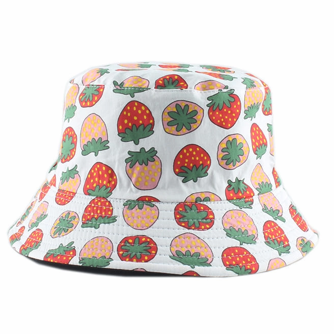 Fruit Cocktail Cotton Bucket Hat