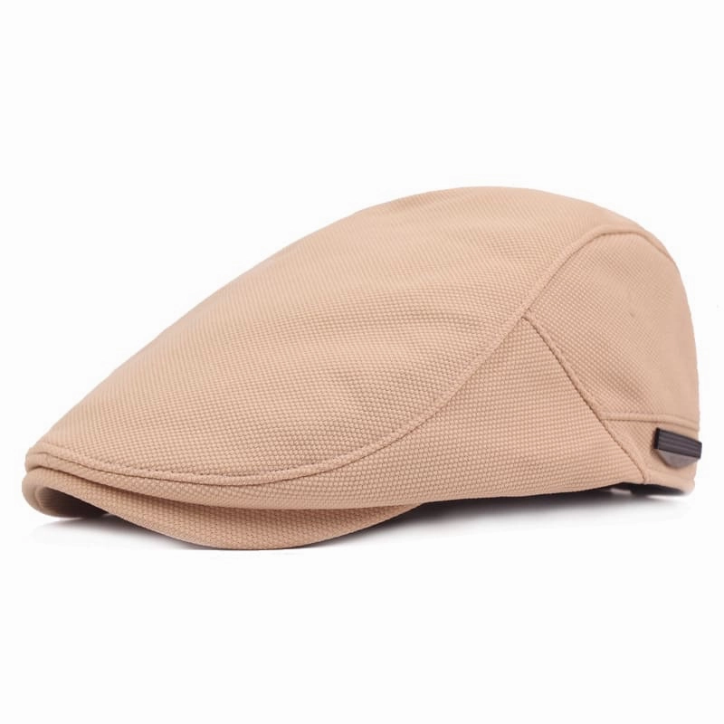 FS Plain Cotton Flat Cap