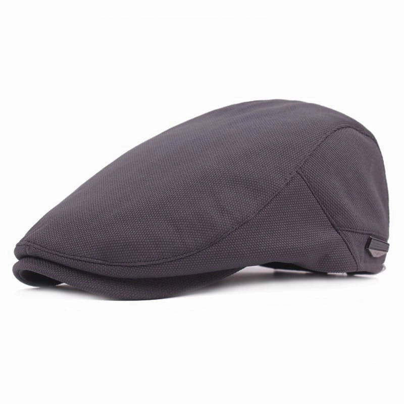 FS Plain Cotton Flat Cap