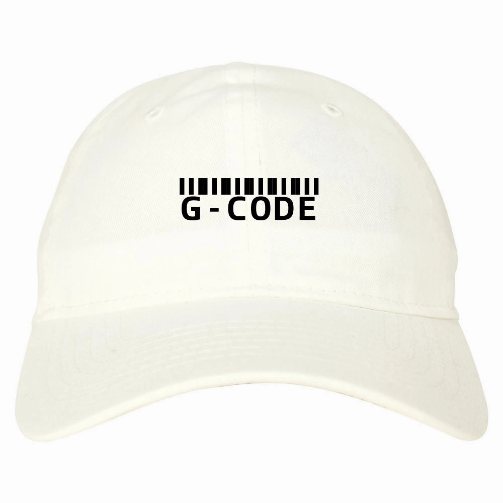 G Code Barcode Dad Hat Cap