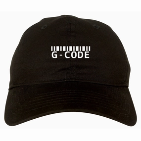 G Code Barcode Dad Hat Cap