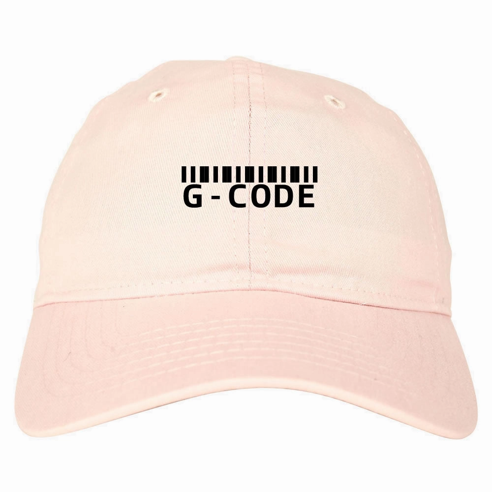 G Code Barcode Dad Hat Cap