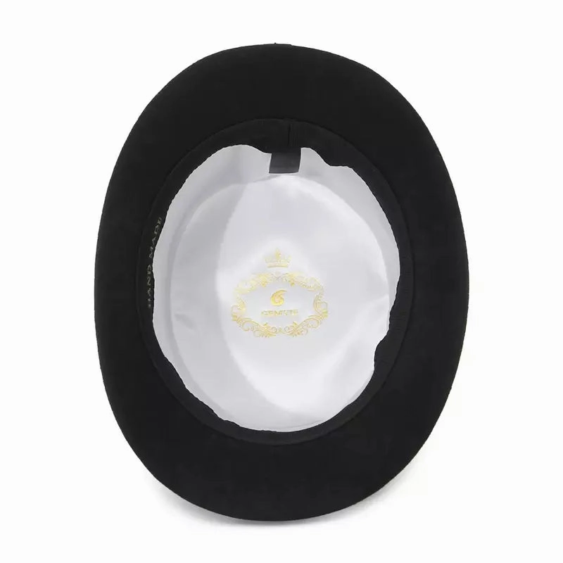 Gaillard Black Wool Bowler Hat
