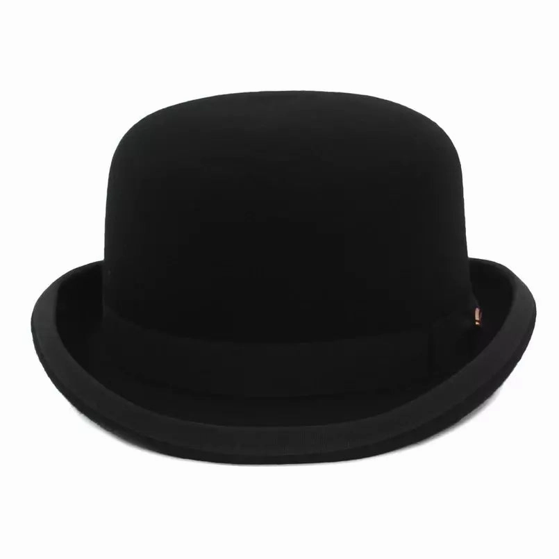 Gaillard Black Wool Bowler Hat