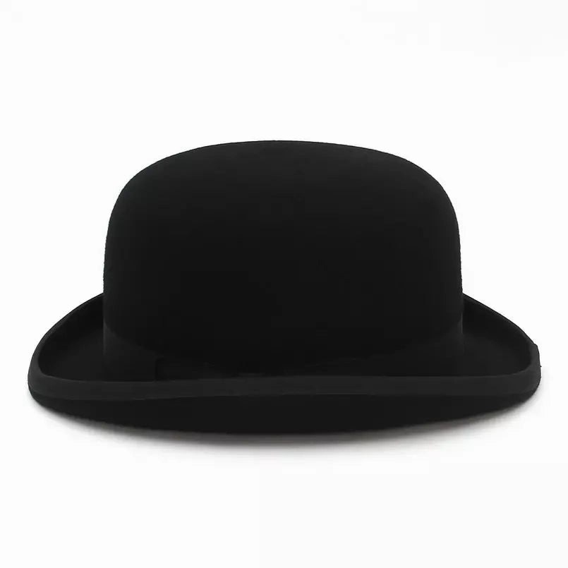 Gaillard Black Wool Bowler Hat