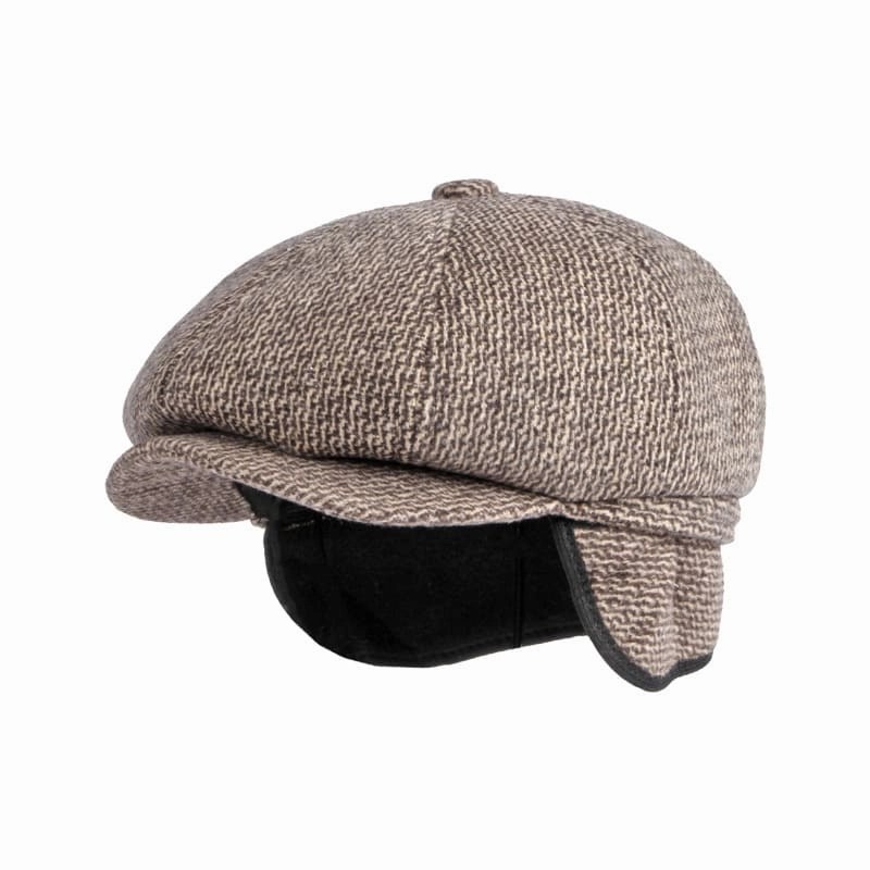 Gallagher Earflaps Newsboy Cap