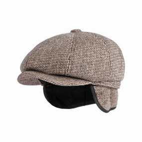 Gallagher Earflaps Newsboy Cap