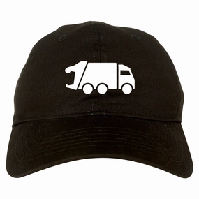 Garbage Truck Mens Dad Hat Baseball Cap