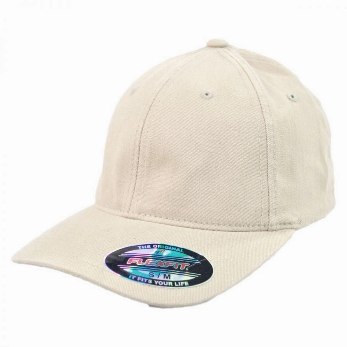 Garment Washed Cotton Twill LoPro Flexfit Fitted Baseball Cap