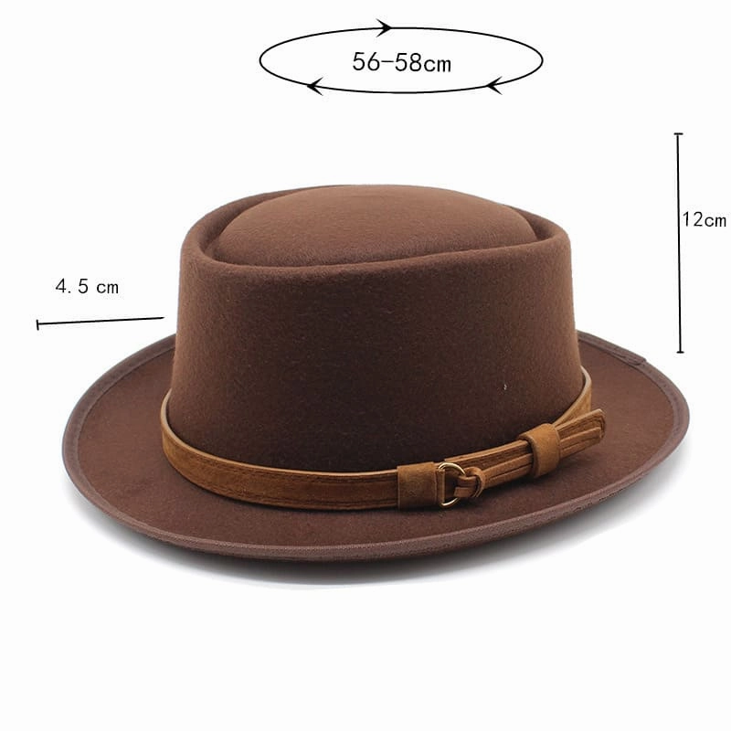Gaspard Classic Porkpie Hat