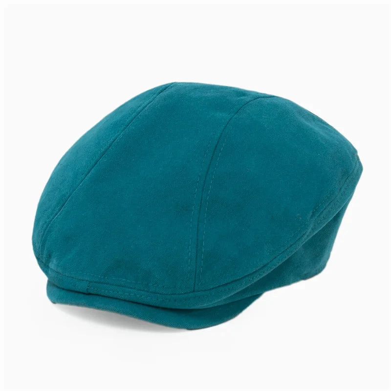 Gatsby Vintage Plain Flat Cap