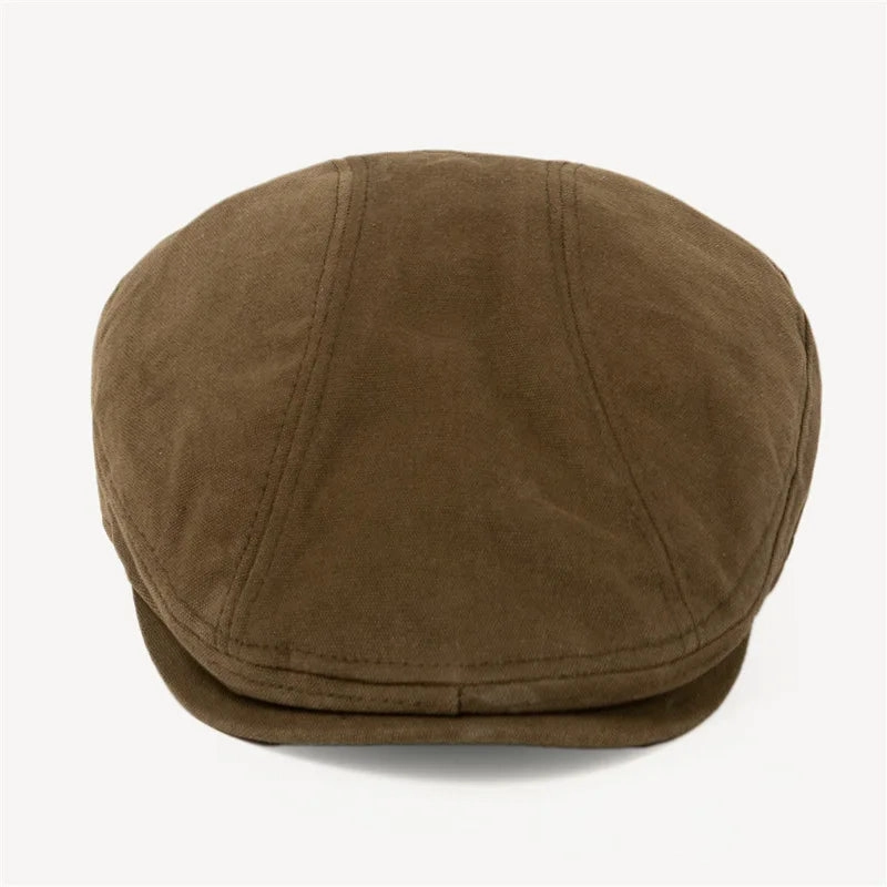 Gatsby Vintage Plain Flat Cap