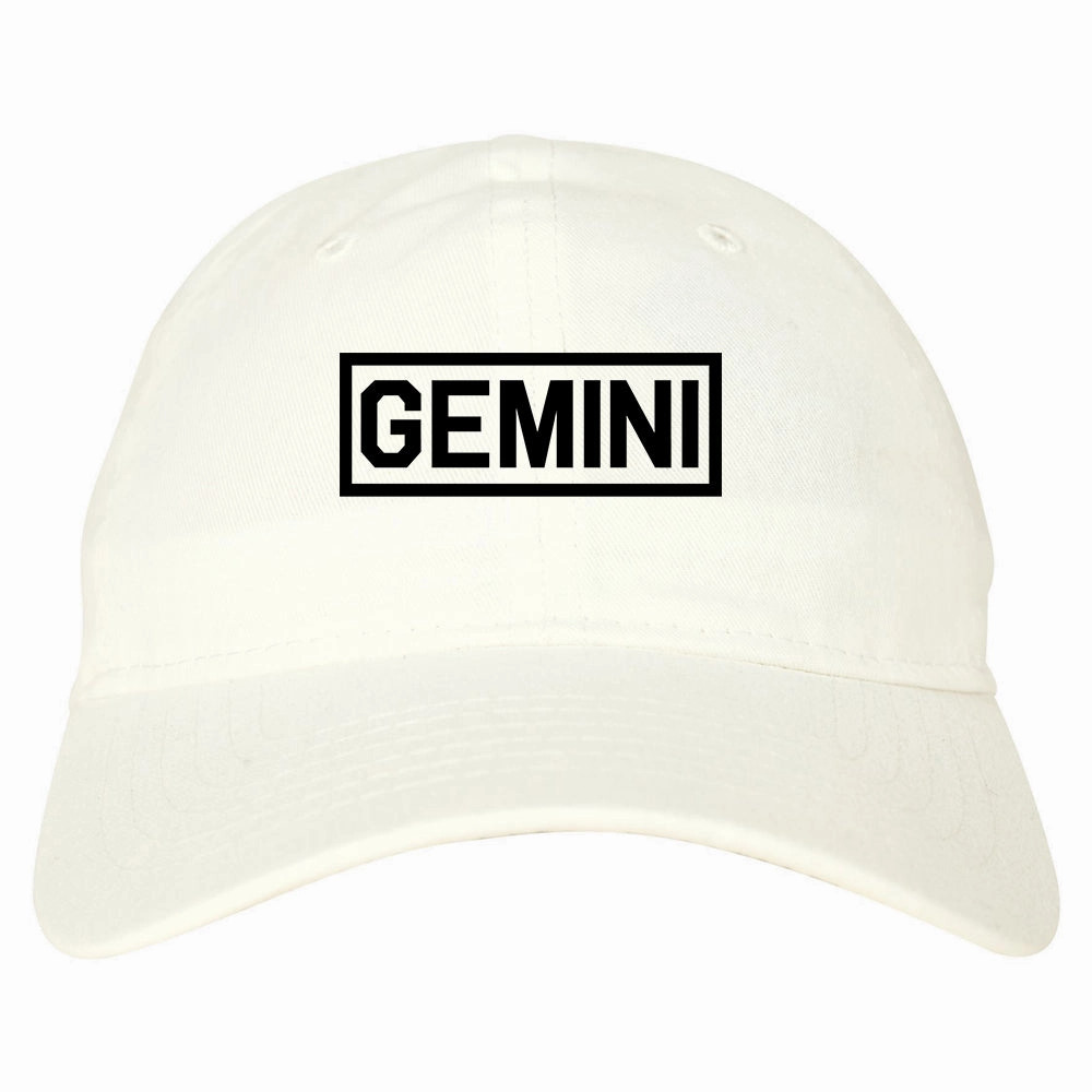 Gemini Horoscope Sign Mens Dad Hat Baseball Cap