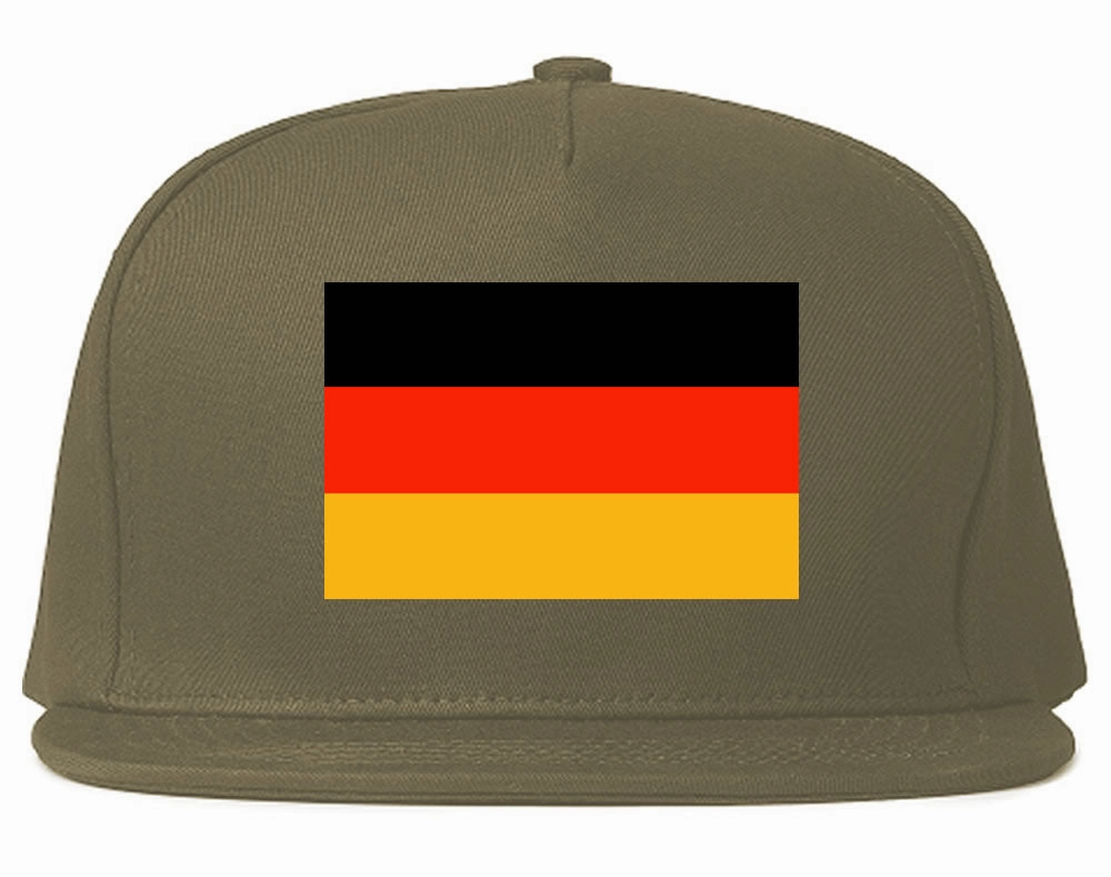 Germany Flag Country Printed Snapback Hat Cap