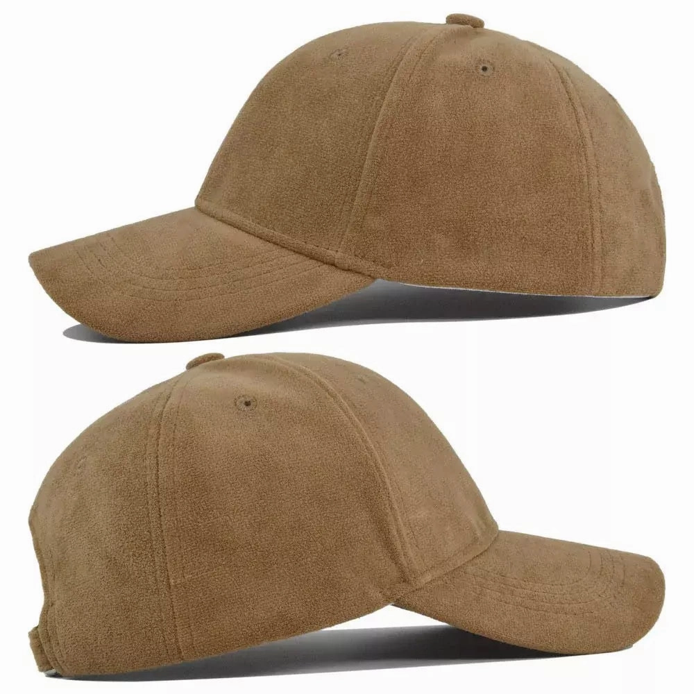 Ghelter Classic Suede Baseball Cap