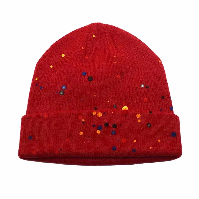 Ghelter Mottled Print Beanie
