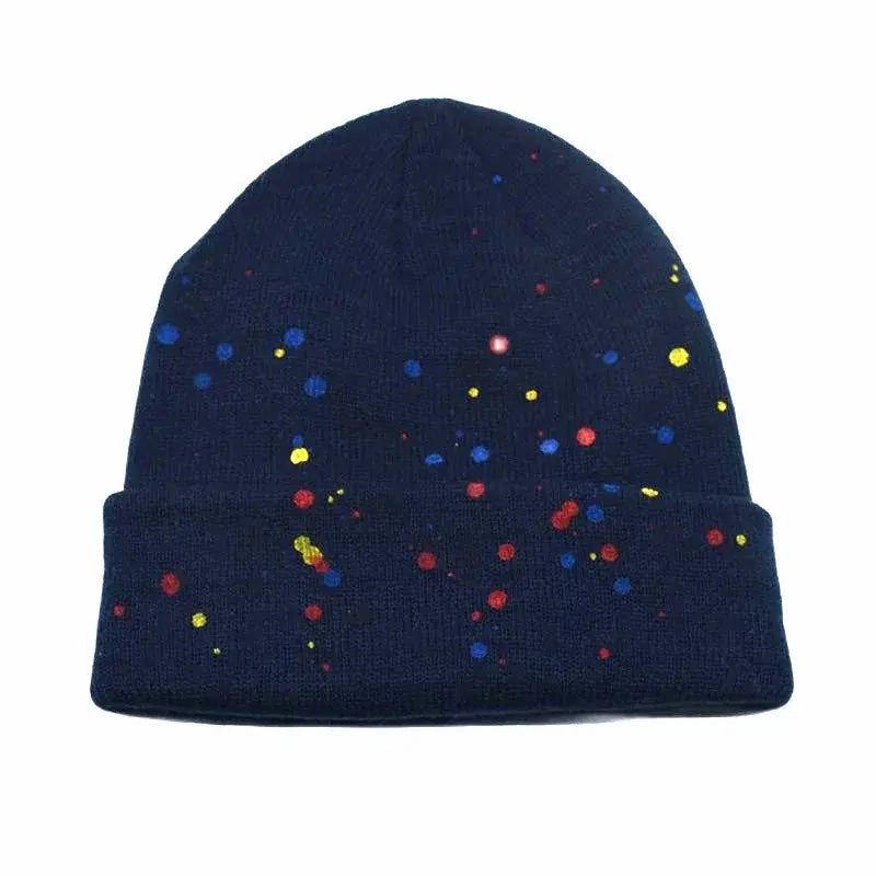 Ghelter Mottled Print Beanie