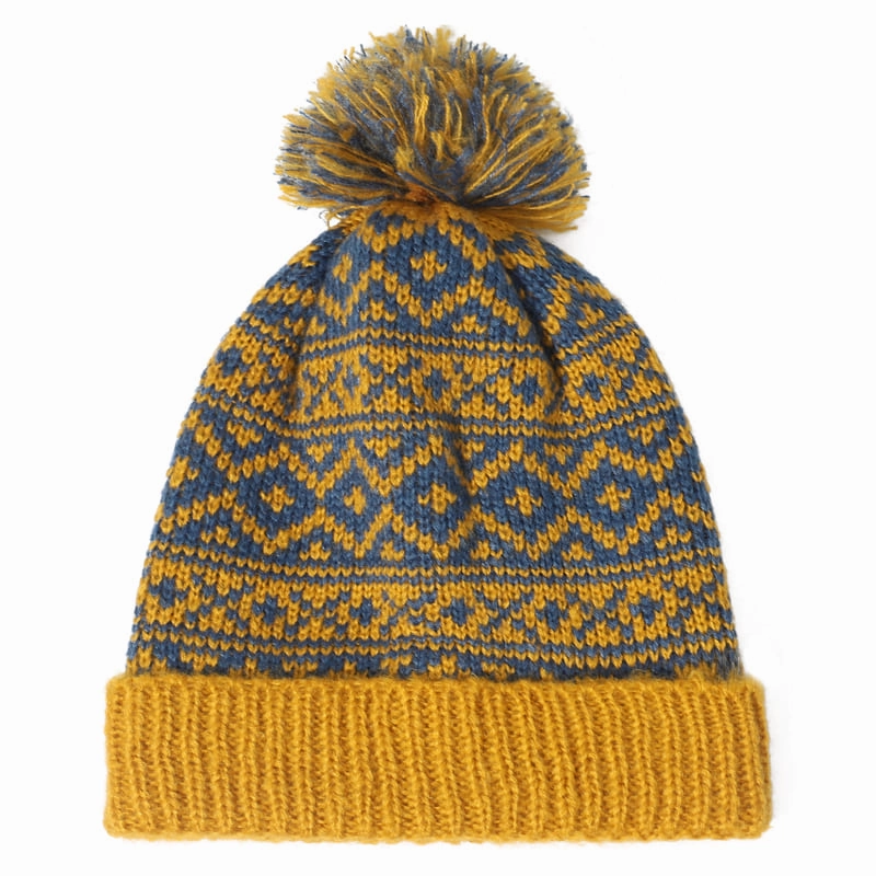 Ghelter Winter Knitted Pompom Beanie