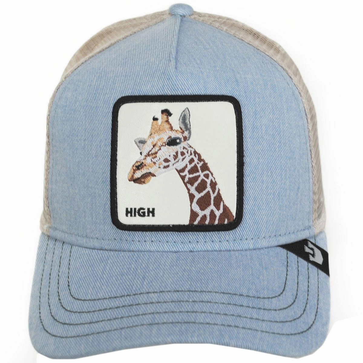 Giraffe Mesh Trucker Snapback Baseball Cap