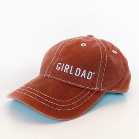 Girldad? Embroidered Burnt Orange
